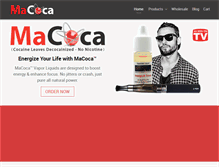 Tablet Screenshot of macoca.com